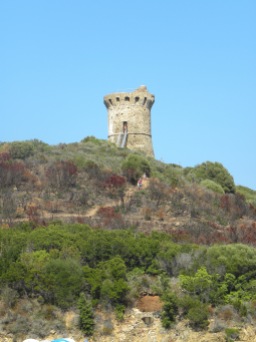 La tour génoise de Fautéa de près